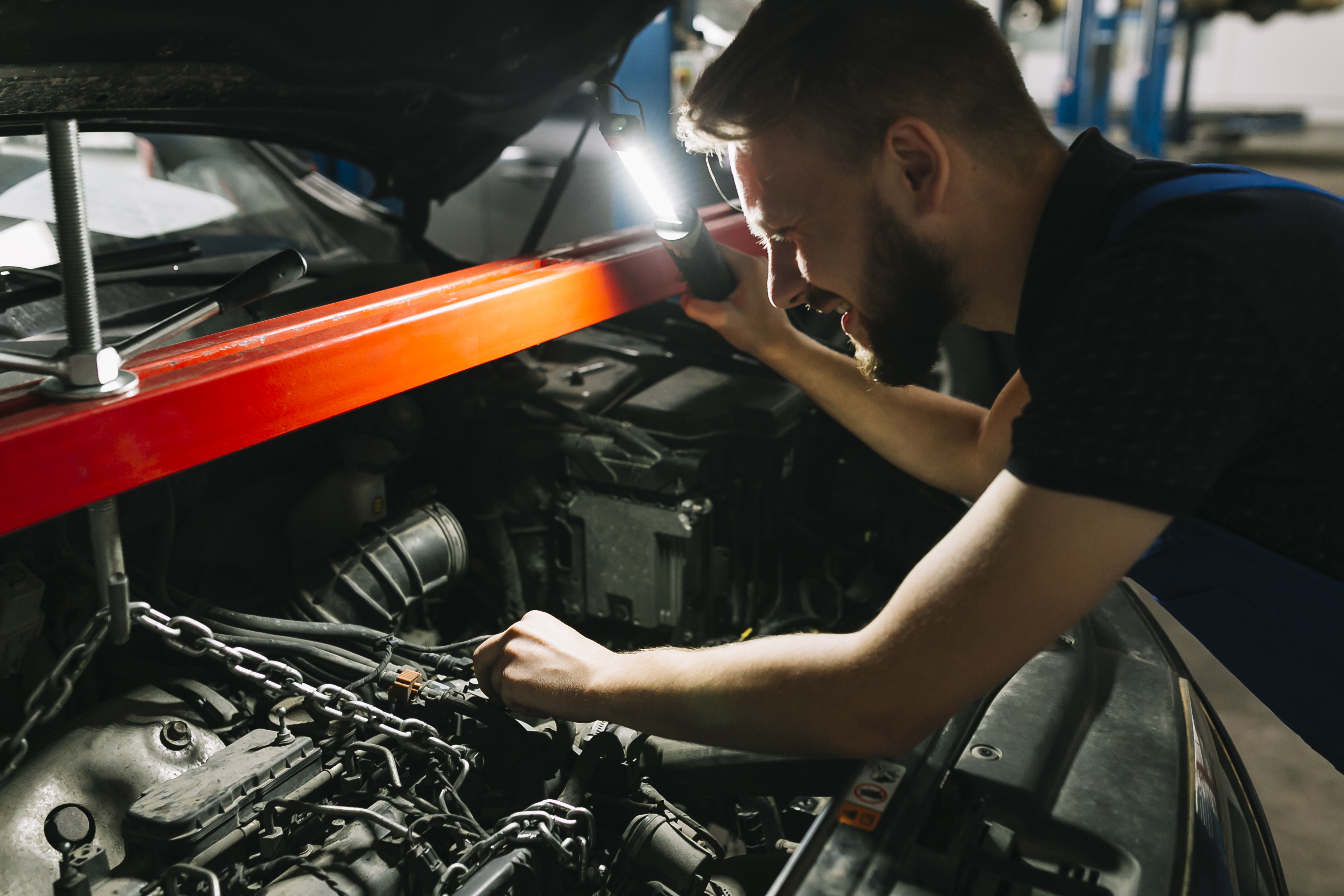 Engine light check